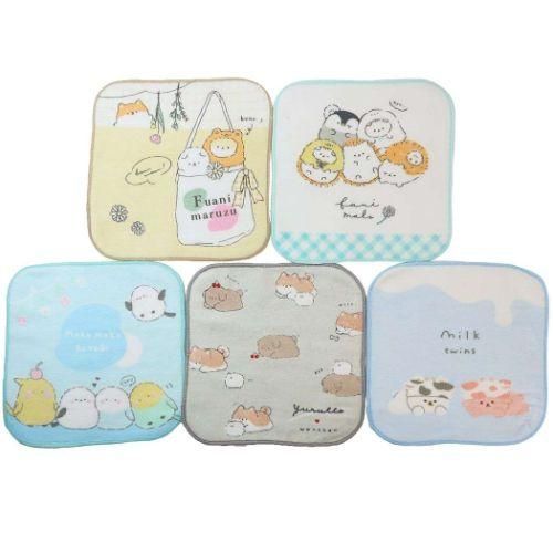 YESASIA Animals Hand Towels (5 Pieces Set) CRUX Lifestyle & Gifts