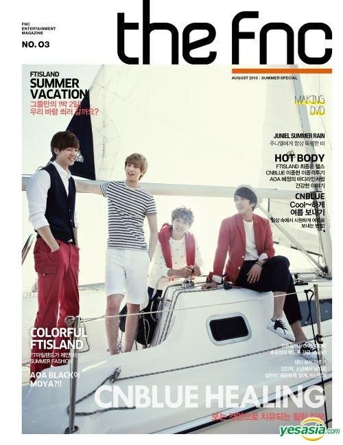 YESASIA: The FNC No.3 (Aug 2013) (Magazine + DVD) (CNBLUE