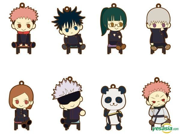 YESASIA: Jujutsu Kaisen : Rubber Strap Collection Kimi to Friends ...