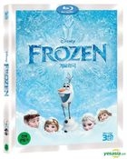 Frozen (Blu-ray) (3D) (Korea Version)