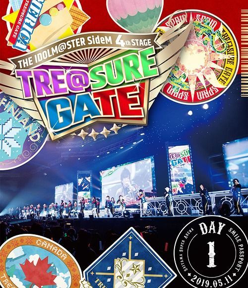 YESASIA: THE IDOLM@STER SideM 4th Stage - TRE@SURE GATE - Live