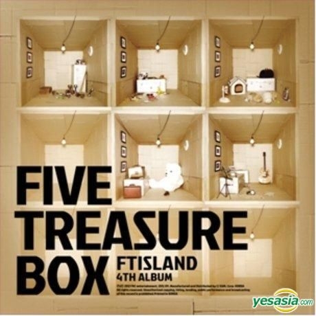 YESASIA: FTIsland Vol. 4 - Five Treasure Box (CD + Mini Poster Set