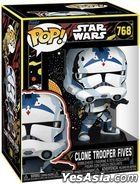 FUNKO POP! Star Wars: Clone Wars - Fives, Retro (Vinyl Figure) #768