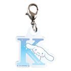 Sanrio Cinnamoroll Initial Bag Charm / Keyring (K)