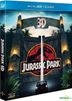 Jurassic Park (1993) (Blu-ray) (2D + 3D) (Hong Kong Version)