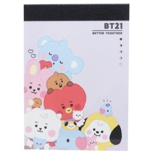 Bt21 Rj Notepad Mini So YESASIA: BT21 Mini Memo Pad - Kamio Japan - Lifestyle & Gifts - Free ...