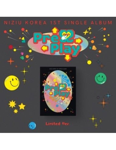 YESASIA: NiziU Korea 1st Single Album - Press Play (Limited