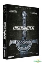 Highlander (1986) (Blu-ray) (Director's Cut) (Korea Version)