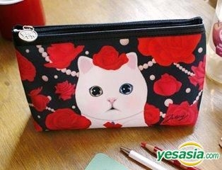 YESASIA: Choo Choo LaLaLa Pouch - L (Ruby) GIFTS - Choo Choo Cat