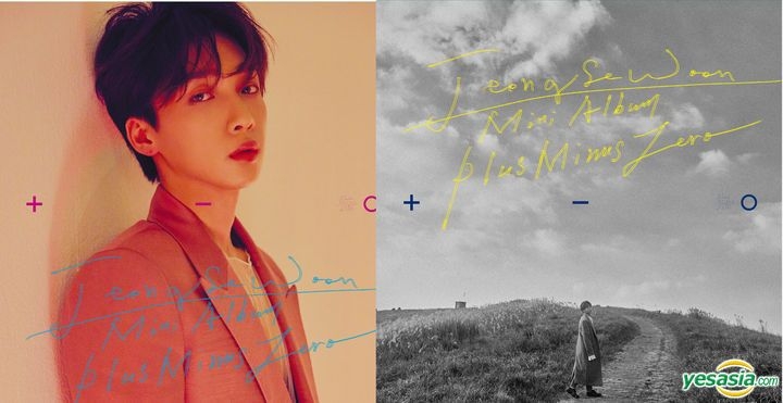 Yesasia Jeong Se Woon Mini Album Vol 3 ±0 Plus Minus Version