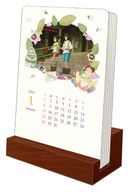 千與千尋Kasanaru 2023年桌上月曆 (日本版)