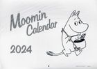 MOOMIN 2024 Wall Calendar Monotone