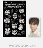 Super Junior 18th Anniversary GLOW-IN-THE-DARK STICKER & Photo Card Set (Ryeowook)