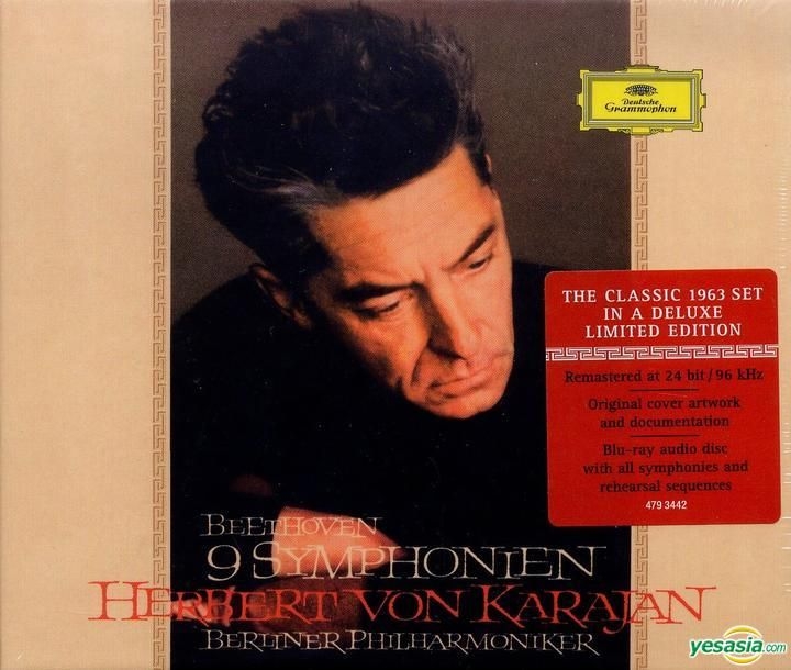 YESASIA: Beethoven: 9 Symphonies (5CD + Blu-ray Audio) (EU Version