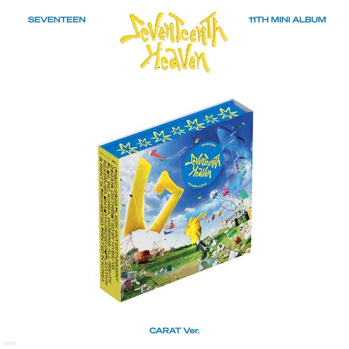 YESASIA: Seventeen Mini Album Vol. 11 - SEVENTEENTH HEAVEN (CARAT 