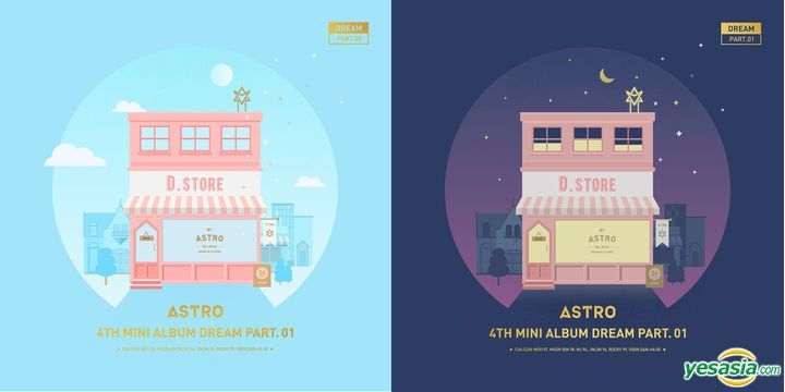 YESASIA: Astro Mini Album Vol. 4 - Dream Part.01 (DAY + NIGHT) + 2