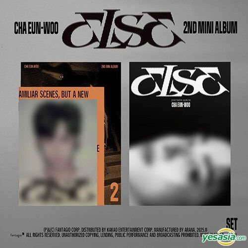 YESASIA: Astro: Cha Eun Woo Mini Album Vol. 2 - ELSE (Set Version