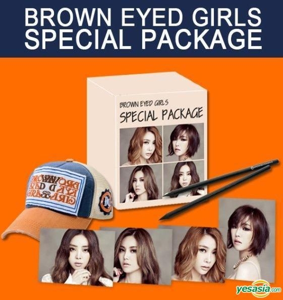 YESASIA: 圖片廊- Brown Eyed Girls Special Package (Cap + Pencil +