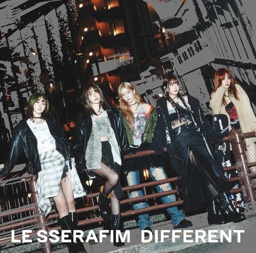 K-POP・アジア LE SSERAFIM DIFFERENT YESASIA: DIFFERENT (First Press Normal Edition)(Japan Version