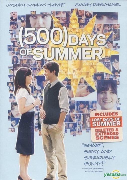 YESASIA 500 Days of Summer DVD US Version DVD Zooey