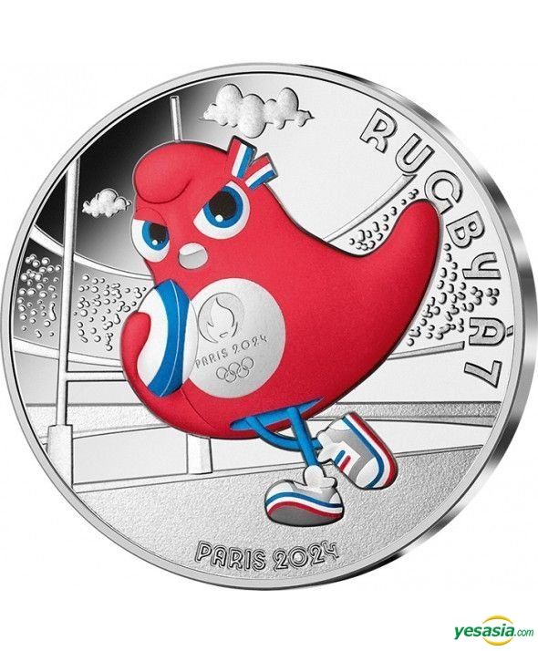 YESASIA: Paris 2024 Olympics Merchandise - Color Phryge Non-circulating ...