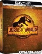 Jurassic World Dominion (2022) (4K Ultra HD + Blu-ray) (Line Steelbook Collector's Edition) (Hong Kong Version)