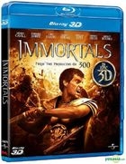 Immortals (2011) (Blu-ray) (3D) (Hong Kong Version)