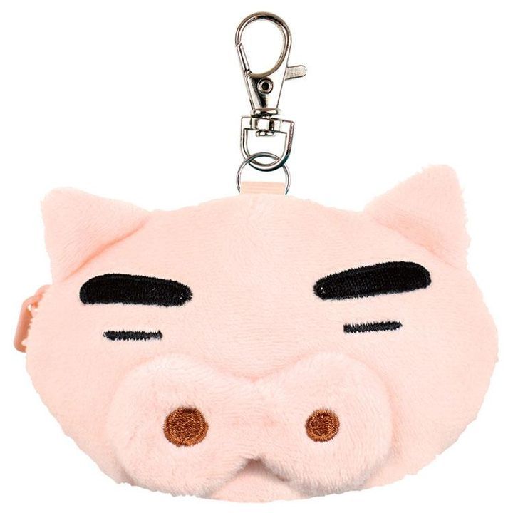 YESASIA: Crayon Shin-Chan Plush Small Pouch with Key Holder ...