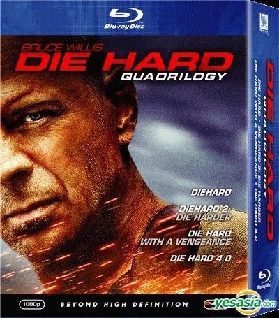 YESASIA: Die Hard Quadrilogy (Blu-ray) (Hong Kong Version) Blu-ray - Bruce  Willis, Deltamac (HK) - Western / World Movies & Videos - Free Shipping