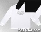 Astro Stuffs - Outline Logo Long Sleeve T-Shirt (White) (Size L)