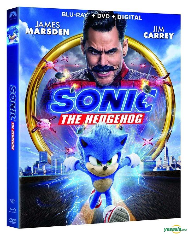  Sonic the Hedgehog (Blu-ray + DVD + Digital) : Tika