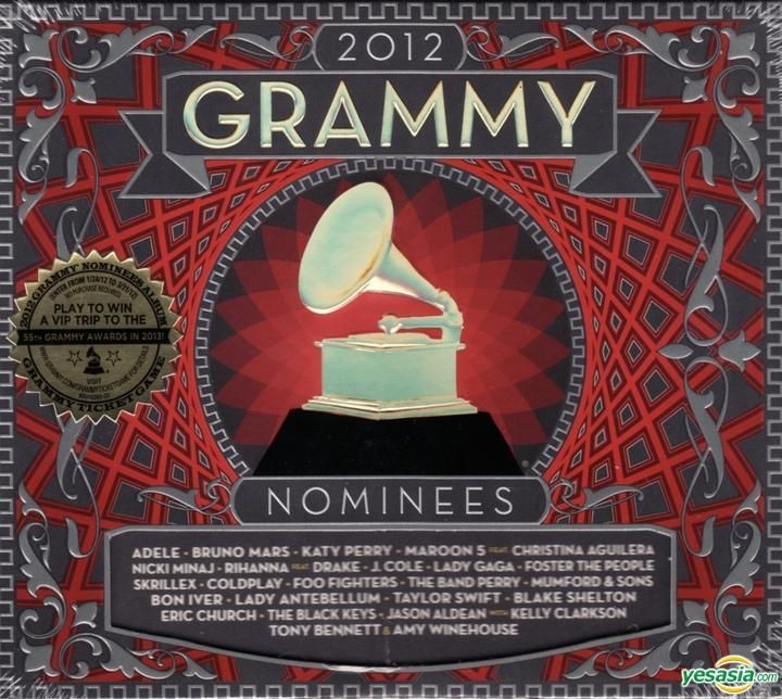 YESASIA: 2012 Grammy Nominees (US Version) CD - 2012 GRAMMY NOMINEES ...