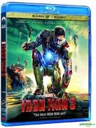 Iron Man 3 (2013) (Blu-ray) (2D + 3D) (Hong Kong Version)