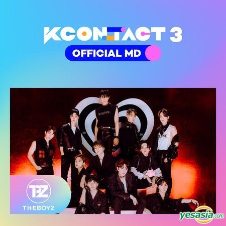 YESASIA: The Boyz KCON:TACT 3 Official MD - Ticket & AR Card Set