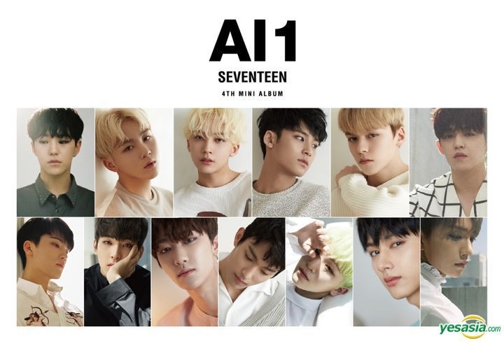 ホワイトブラウン SEVENTEEN 4th mini album Al1