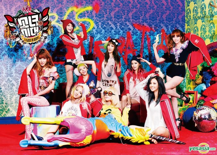 YESASIA: 少女時代 4集 - I Got a Boy (全10バージョンセット) + 筒