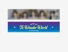 ITZY The 2nd Fan Meeting 'To Wonder World' Official Goods - Photo Slogan