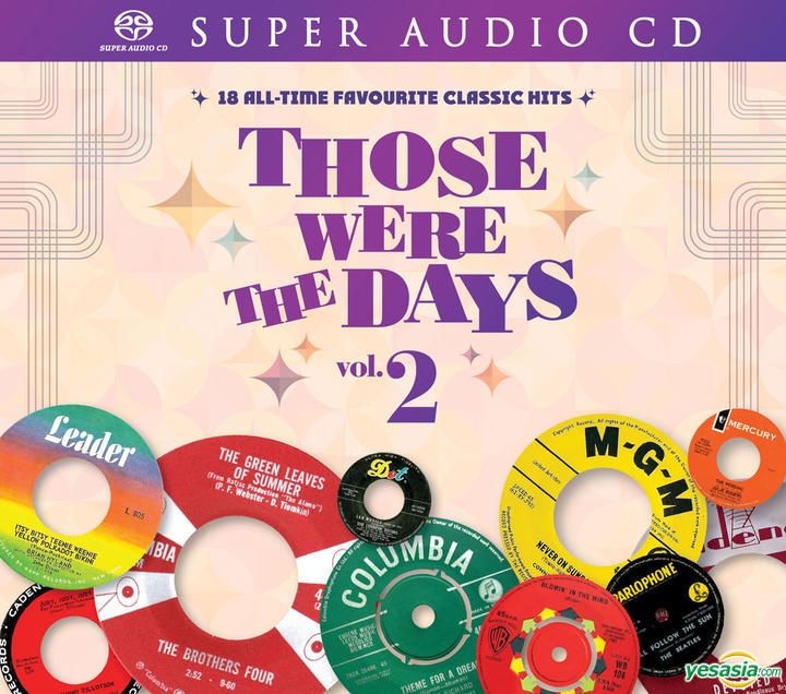 YESASIA : Those Were The Days Vol. 2 (SACD) 鐳射唱片 - 群星, 環星音樂國際有限公司 - 西方 ...