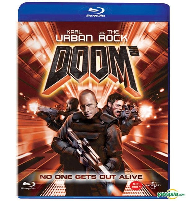 YESASIA Doom (Bluray) (Korea Version) Bluray Donald Sutherland, Peter Berg, Universal