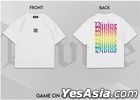 DIVINE - Game On Oversize T-Shirt (White) (Size L)