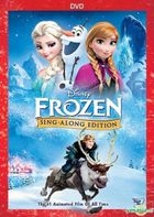 Frozen (2013) (DVD) (Sing-Along Edition) (Hong Kong Version)