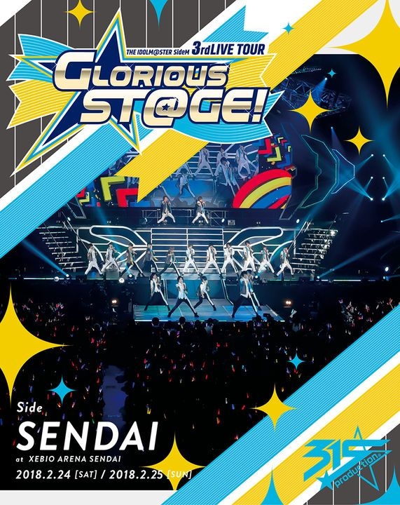 YESASIA: THE IDOLM@STER SideM 3rd LIVE TOUR -GLORIOUS ST@GE- LIVE Blu-ray  Side SENDAI [BLU-RAY] (Japan Version) Blu-ray - Shinsoku Ikkon, W -  Japanese Concerts  Music Videos - Free Shipping