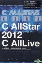 2012 C AllLive (2 Live DVD + Karaoke DVD + 2 Live CD) 