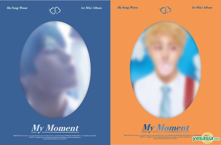 Yesasia Image Gallery Ha Sung Woon Mini Album Vol 1 My Moment Random Version North America Site