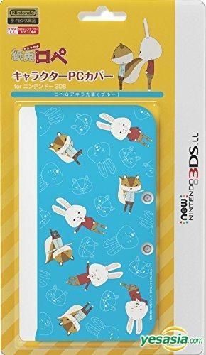 Yesasia New 3ds Ll 紙兎ロペ キャラクターpcカバー ロペ アキラ先輩 ブルー 日本版 株式会社 ニチガン 株式会社 ニチガン ニンテンドーds 3ds ゲーム 無料配送