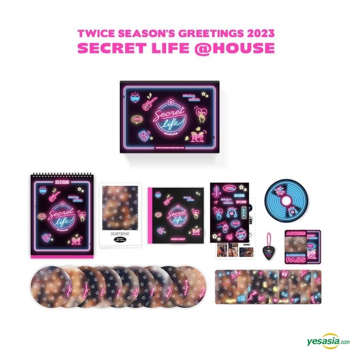 YESASIA: Twice 2023 Season's Greetings - SECRET LIFE @HOUSE