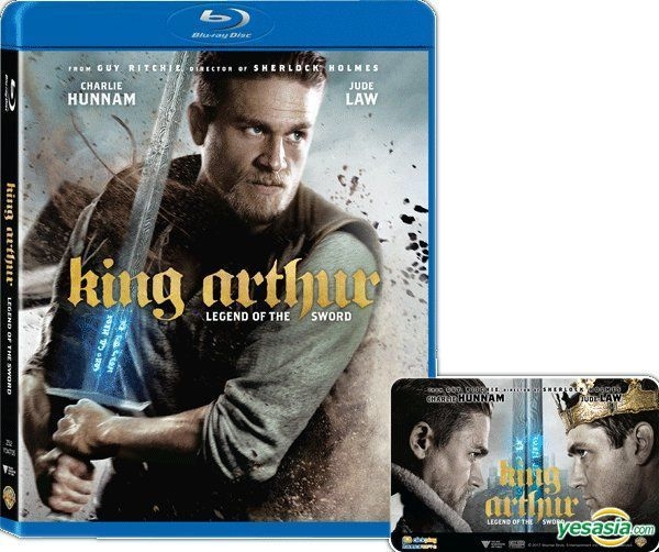 YESASIA King Arthur Legend Of The Sword 2017 Blu ray Hong