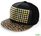 G-Dragon Style - Stud Leopard Snapback