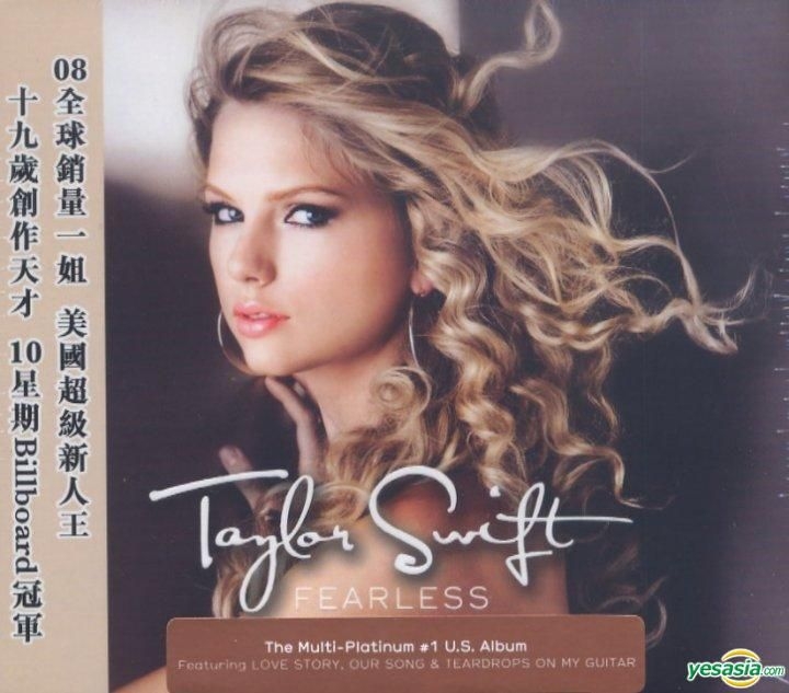 TAYLOR SWIFT - FEARLESS [INTERNATIONAL] NEW CD