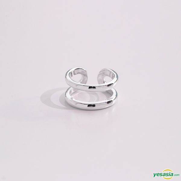 YESASIA: BTS : Jimin Style - Dict Silver Ring (US Size: 6 1/2